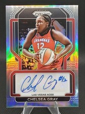 2022 Panini Prizm WNBA Signatures Silver Prizm Chelsea Gray #SG-CGY Auto
