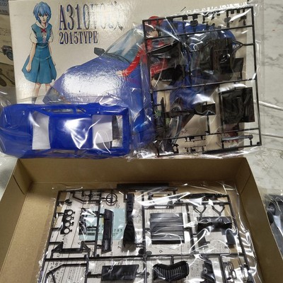 Fujimi 1/20 Renault Alpine A310 V6 Misato Evangelion Plastic Model