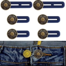 Button Extenders for Jeans, 6pcs Pants Extender Button for Jean Button hot