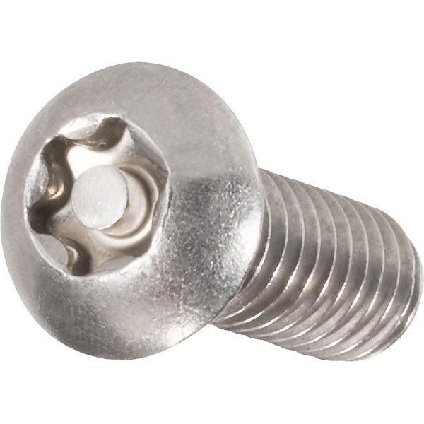Toolcraft Tamperproof Torx Panhead Screws A2 Stainless M5 x 10mm Pack 10