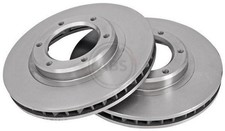 2x A.B.S. Disque de frein Avant pour TOYOTA LAND CRUISER 80 (J8) pour LEXUS LX