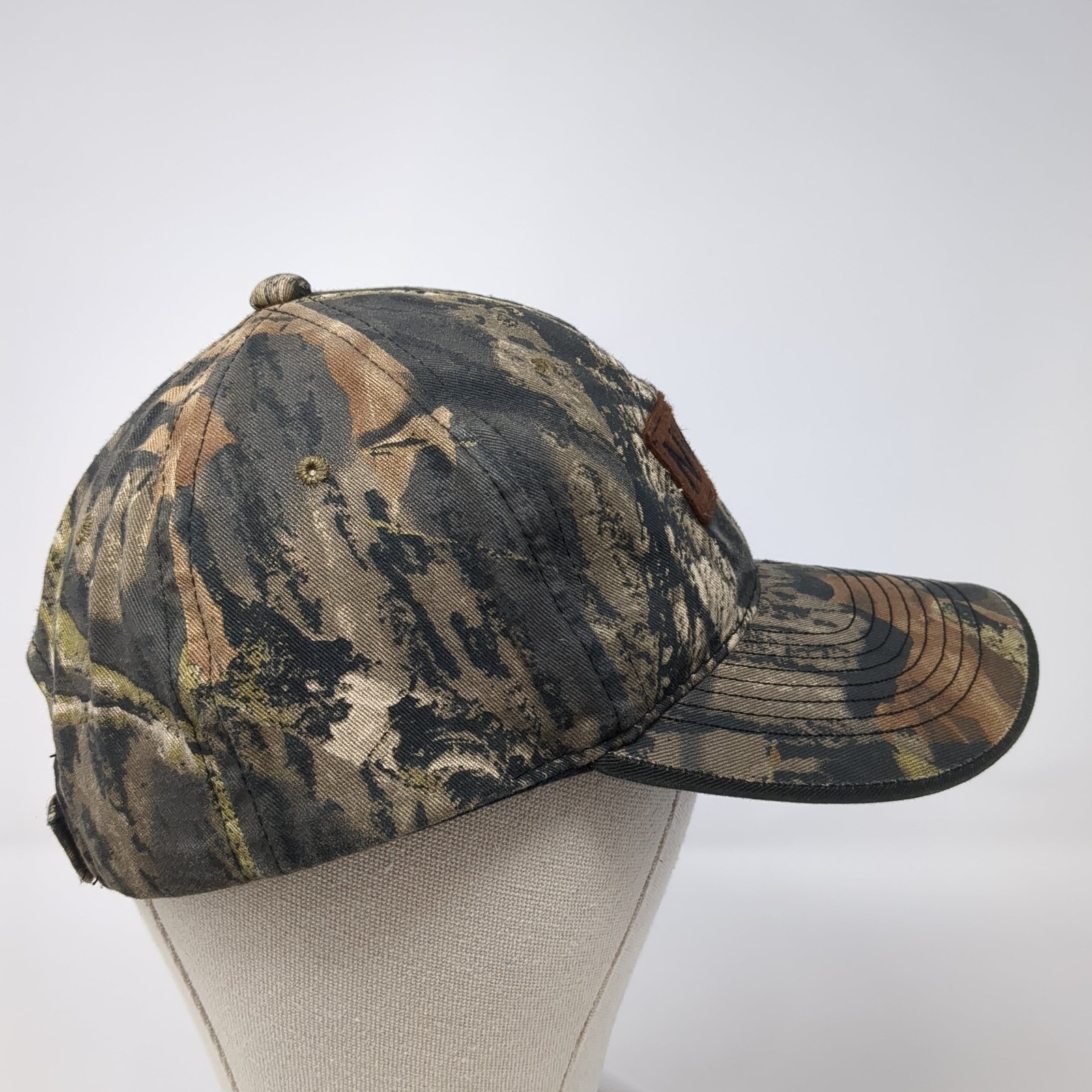 NWTF Patch Strapback Hat Multicolor One Size Camo… - image 5