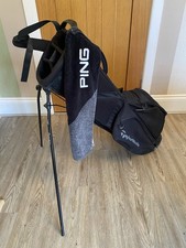 Taylormade Flex Tech Crossover Stand Black Golf Bag 5 Way Divider & Ball Towel