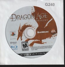 Dragon Age: Origins Sony PlayStation 3 Video Game Only With Out Case Used