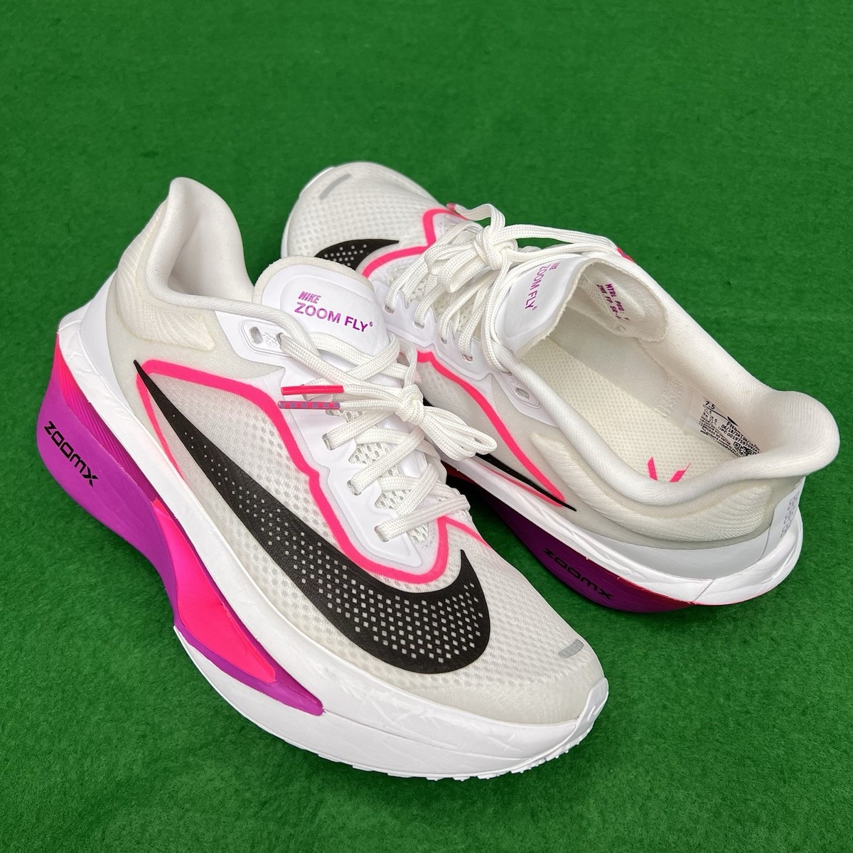 Nike Zoom Fly 6 Vivid Grape Hyper Pink White Women's Size 9