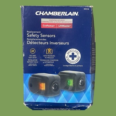 Chamberlain 820CB Garage Safety Replacement Sensors (W)