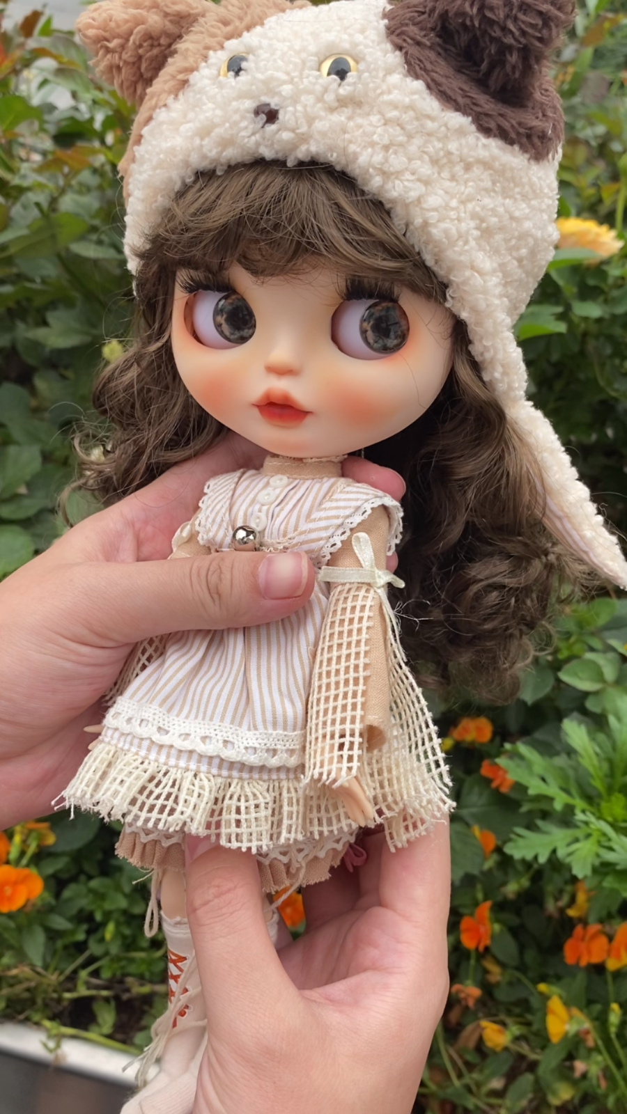 Custom Blythe Doll Handmade with Outfits and Wig OB24 OB22 1/6 12in BJD Doll