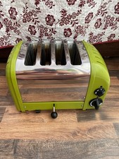 Dualit 3 Slice Industrial Toaster Maker Green Metal 