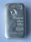 10oz 999 Fine Silver Valcambi Bar