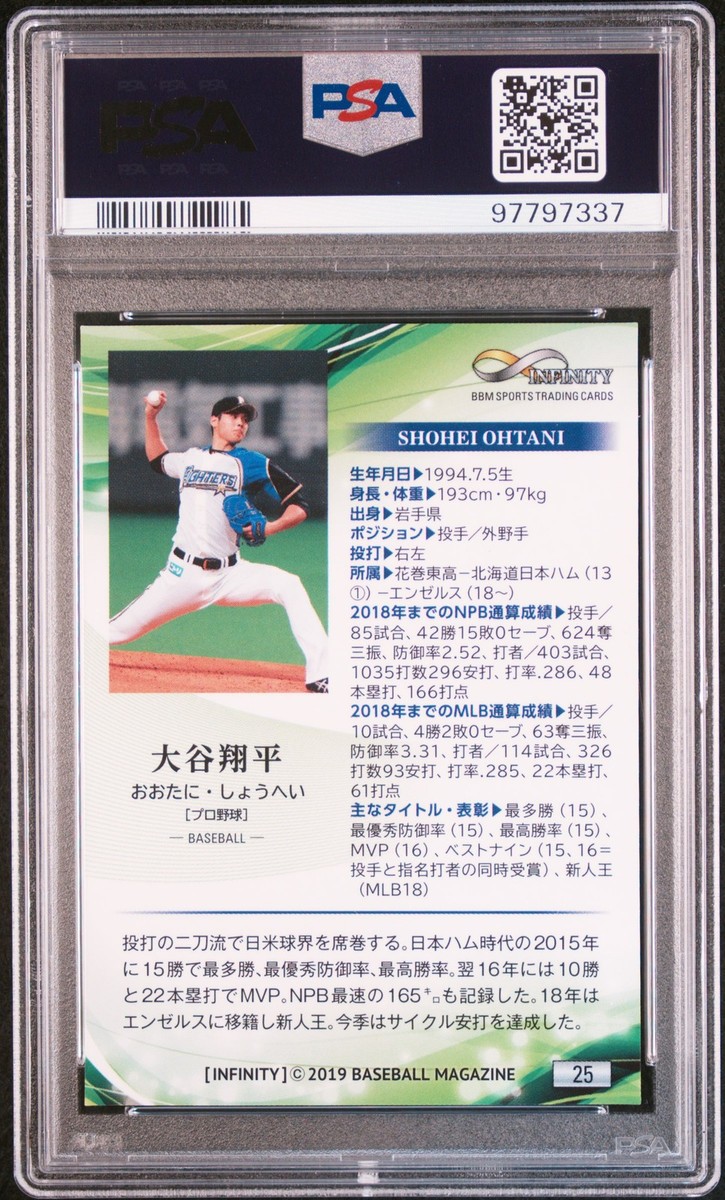 その他 Shohei Ohtani 2019 GU /25 Shohei Ohtani 2019 GU /25