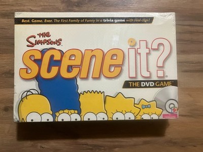 The Simpsons Scene It FACTORY SEALED  Brand New Dvd Trivia Game