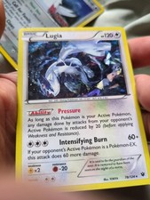 Pokémon Lugia TCG Fates Collide Holo Card 78/124 Rare