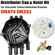 Ignition Distributor Cap and Rotor Kit for CHEVY VORTEC GMC V8 5.0L 5.7L DR474