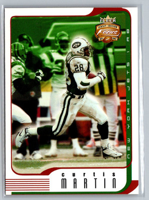 2002 Fleer Focus Jersey Edition #2 Curtis Martin