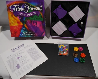 Hasbro Trivial Pursuit Genus Edition Familienspiel Gesellschaftss   komplett OVP - Bild 1 von 4