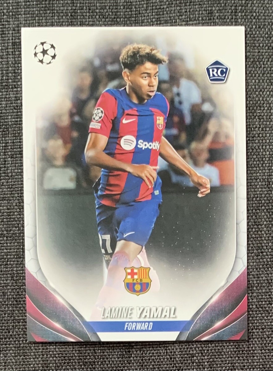 Lamine Yamal 2023-24 Topps UCC RC Rookie Barcelona & Spain | eBay
