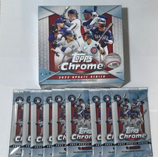 2022 MLB Baseball Topps Chrome Update Series PACK From a Mega Box( 1 PACK )