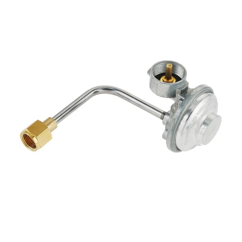 Brass 1LB Propane Regulator with 3/8" Female Adapter for Grill Stove Fire Pit - Picture 6 of 14