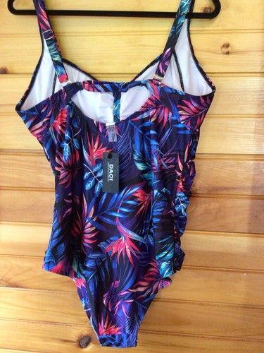 DACI Women’s MULTICOLOR ONE PIECE SWIMSUIT 🩱 Bathing Suit PLUS SIZE 20W FLORAL - Picture 6 of 8