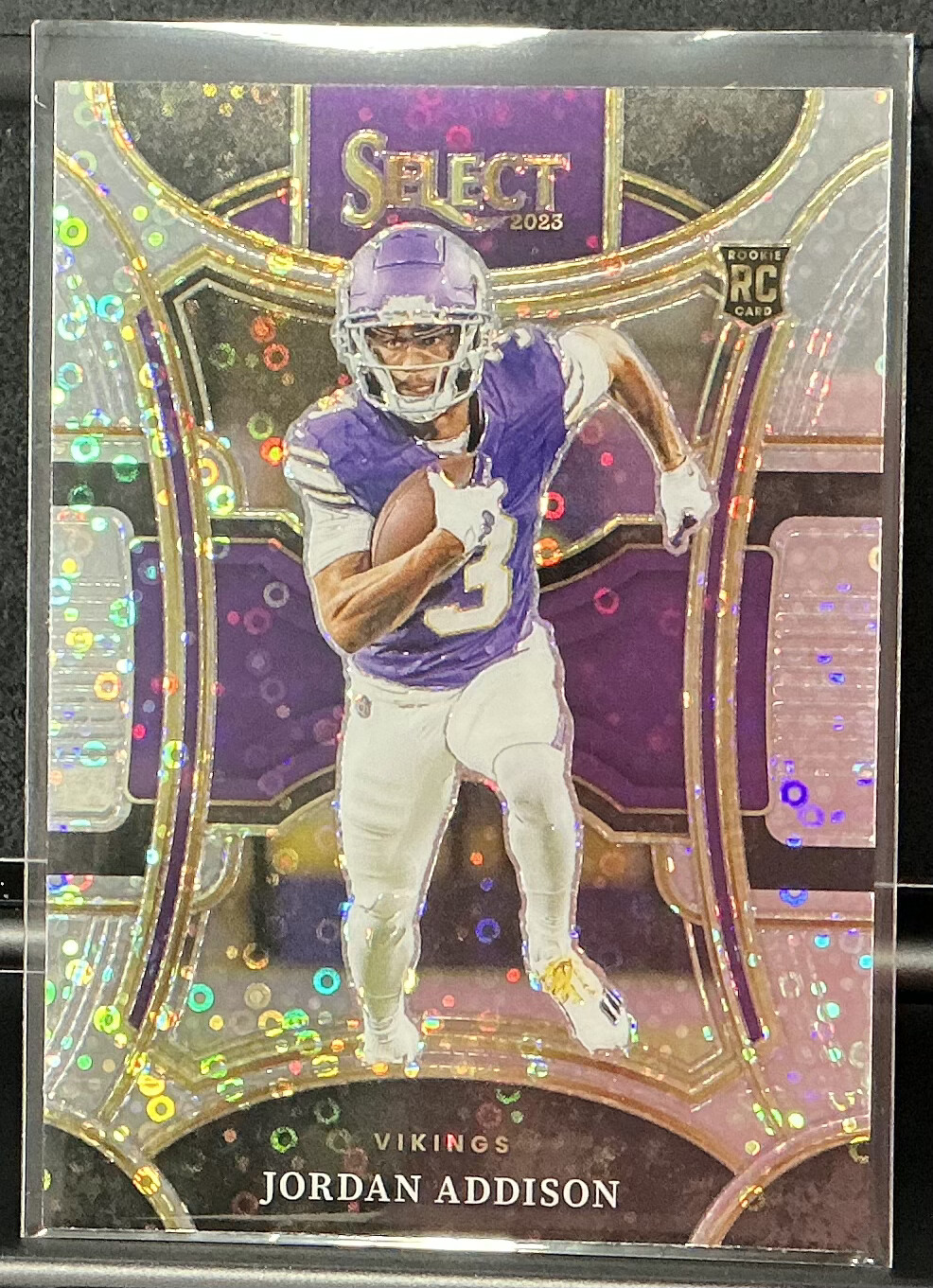 2023 Panini Select - JORDAN ADDISON - #462 Suite Level - SILVER DISCO