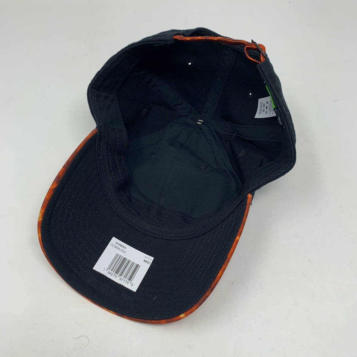 Nike Heritage86 Fire Flame Swoosh Strapback Hat Nike Club Structured OG Flame Strapback Hat | Finish Line main image 3