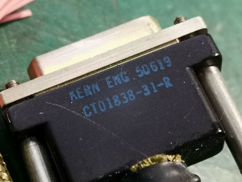 31 Pin Micro D-Sub Military Connector With 300mm Cable 1pc - Picture 4 of 4