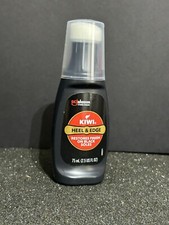BLACK   Kiwi Heel & Edge    Restores Shoe Finish 2.5 fl oz