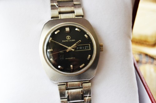 Orologio Umedos Favre Leuba Geneve Duomatic Watch Montre Orologico | eBay