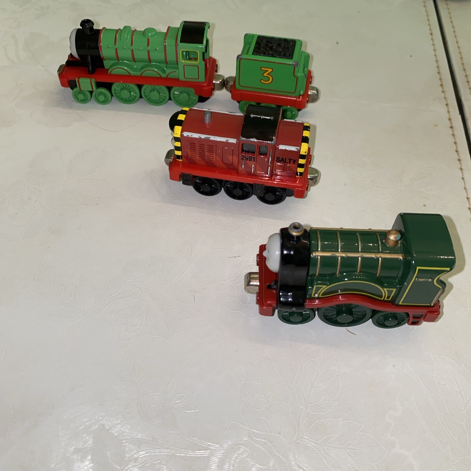Learning Curve Thomas And Friends Die Cast Train Lot Emily Salty Henry &Coal Car