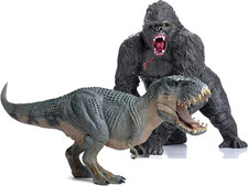 King Kong Toys Vastatosaurus Rex Dinosaur World Toys Stand up with Movable Jaw G