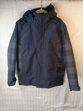 Children's Place Boys Size 5T/6T Winter Jacket Navy - 3 In 1, No Fleece Insert