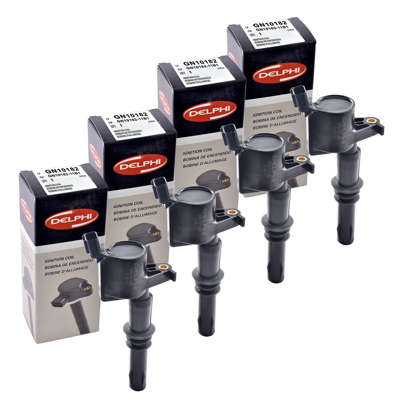 NUEVO Conjunto De 3 Delphi Gn10182 Bobinas De Encendido