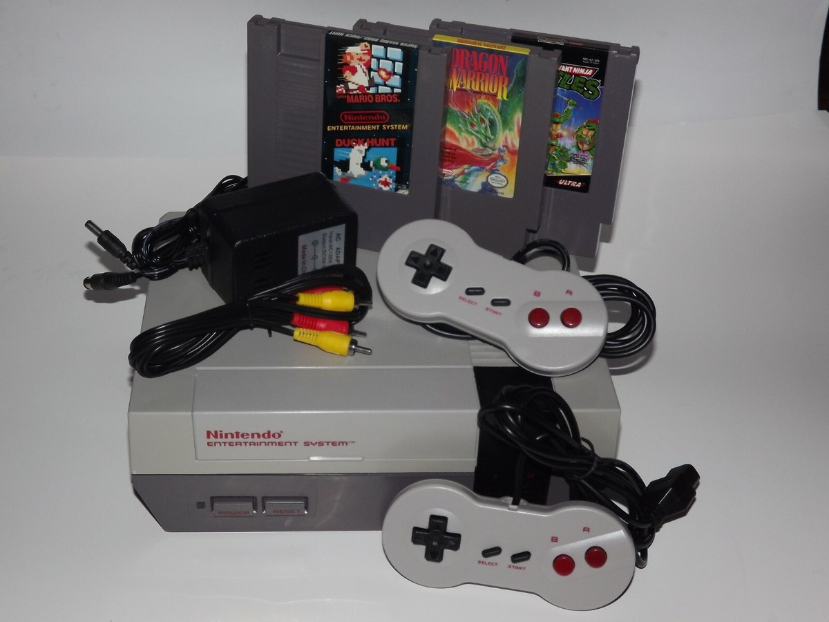 その他 NINTENDO ENTERTAINMENT SYSTEM Nintendo NES System Console Choose Your Game Bundle New 72