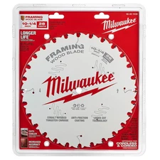 Milwaukee 48-40-1038 10-1/4-Inch 28-Tpi Carbide Framing Circular Saw Blade