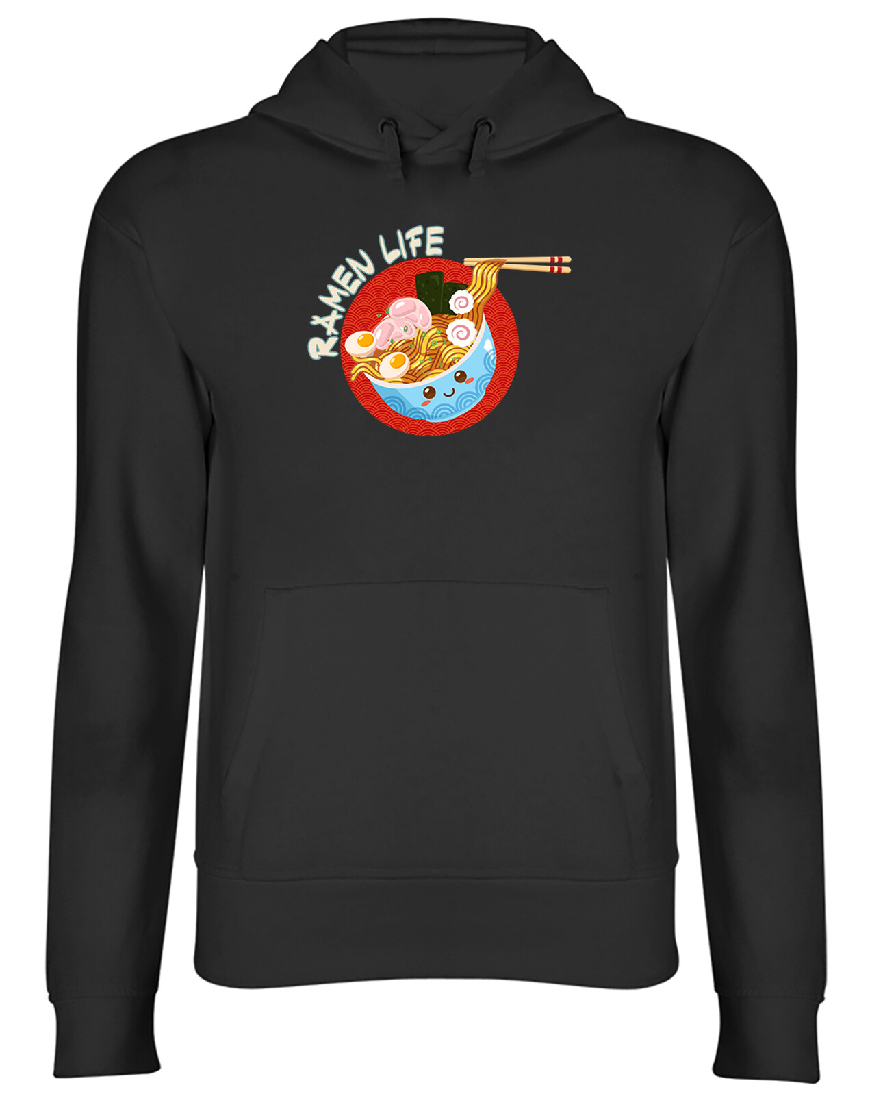 Ramen Life Herren Damen Kapuzenpullover Hoodie