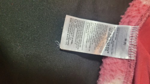 Old Navy Leopard Sherpa Pink Accents Zip-Front Hooded Jacket Kid Size Medium - Picture 10 of 10