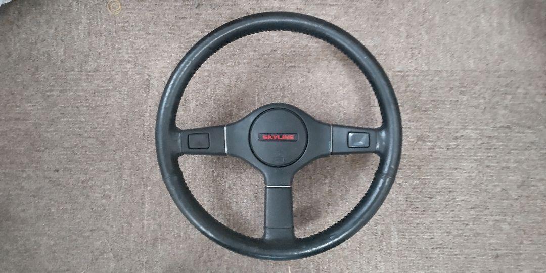 OEM Nissan Skyline R31 GTS Passage GTS-R Steering Wheel JDM Black