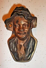 ANTIQUE LITERATURE 1920S JUDD CAST IRON LETTER PAPER CLIP ART DECO 4.25" x 2.5"