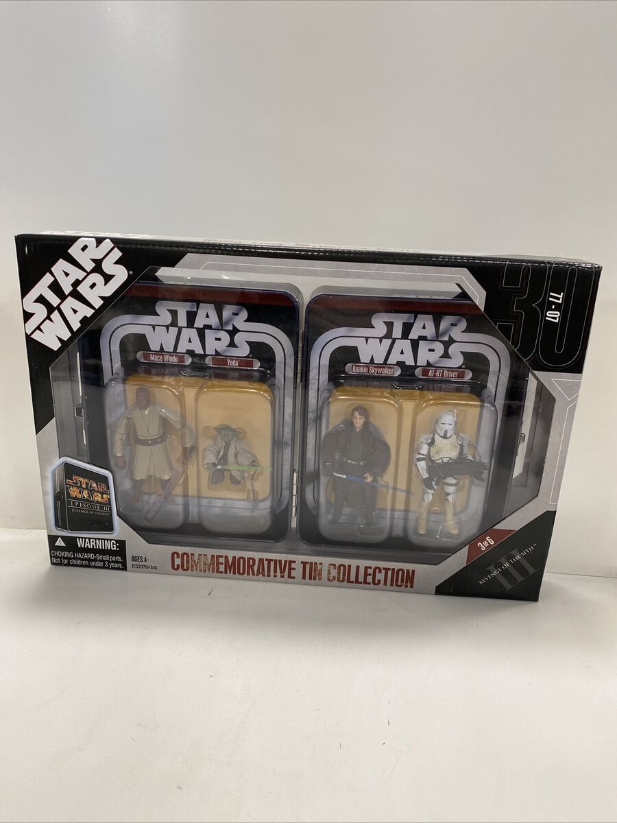Star Wars Commemorative Tin Collection #3 Windu Yoda Anakin Star Wars Commemorative Tin Collection #3 Windu Yoda Anakin