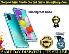 Shockproof Gorilla Protective Clear Back Case Cover For Samsung Galaxy A Series