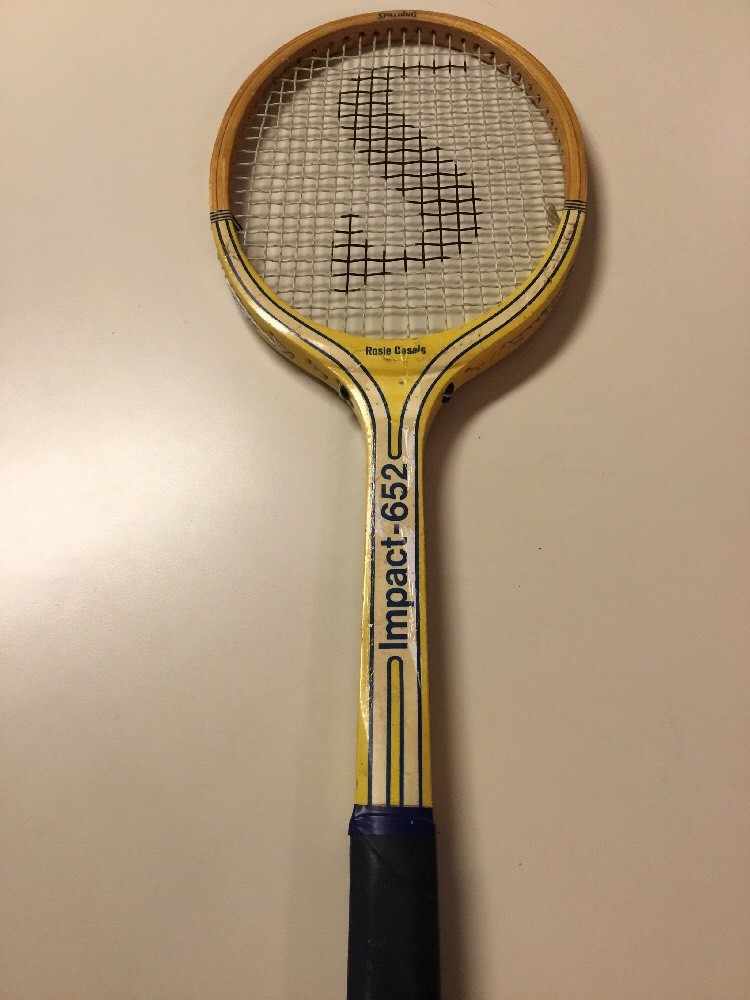 Raquette de tennis en bois Wilson Jimmy Connors Spalding Rosie Casals Pancho Gonzales Raquette de tennis en bois RUSTIQUE CASSÉE Sports F - Canada