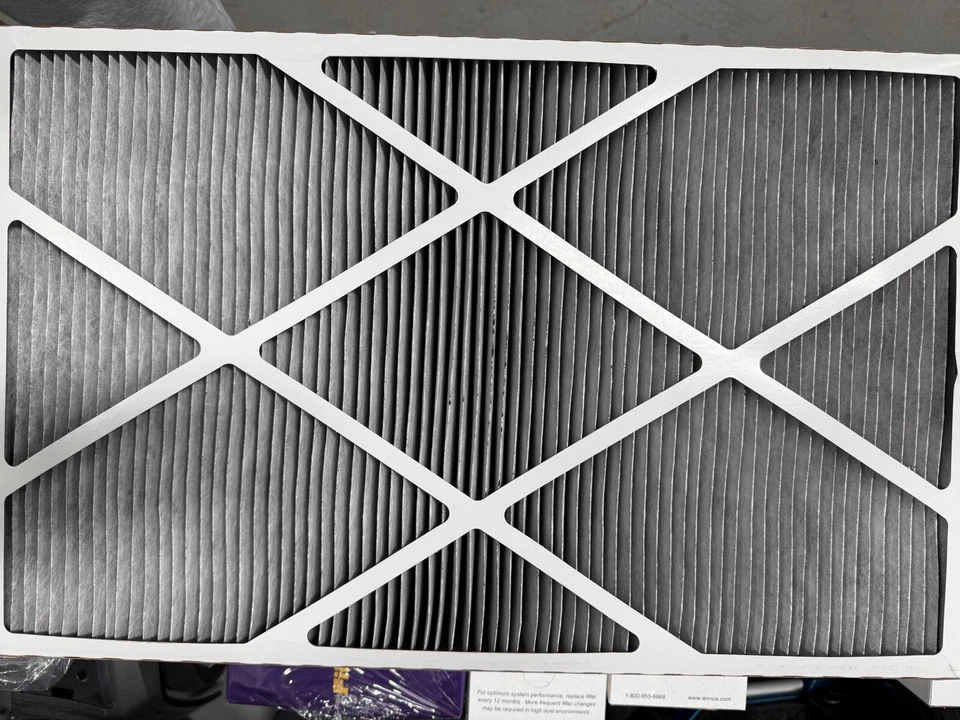 Filtro Lennox recubierto de carbono X6672 clima saludable MERV 16 Foto 4 de 4