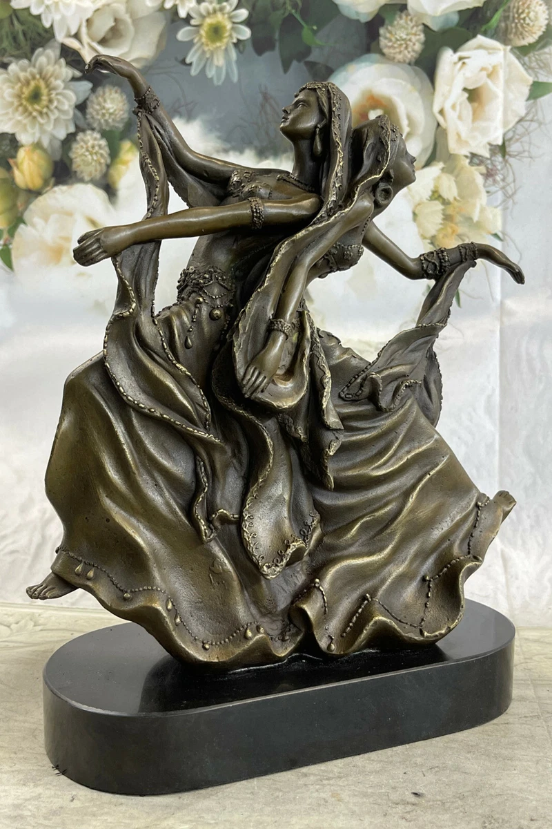 Handcrafted bronze sculpture SALE Vit Aldo By Dancer Twin Quality