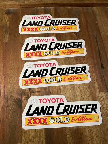 Landcruiser Off Road XXXX Gold Edition - Pegatinas de vinilo personalizadas + PEGATINA GRATUITA - Imagen 4 de 6