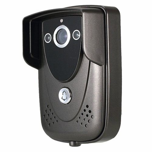 7"LCD Video Door Phone Intercom System with RFID Keyfob 1 IR Camera 2 Monitor - Picture 5 of 6