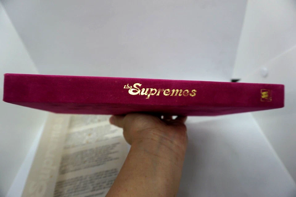 THE SUPREMES : 4CD PINK VELVET BOOK SET - DIANA ROSS - MOTOWN - RARE - Image 4 of 4