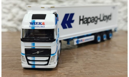 HERPA 314848 - Volvo FH GL XL Con Container "Wiek/Hapag Lloyd", 1:87 - Foto 2 di 3