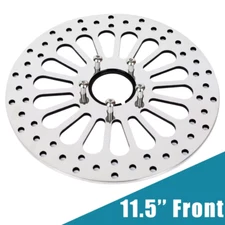 11.5" Front Brake Rotor 1pc Super Spoke High Polished for Harley Touring Softail