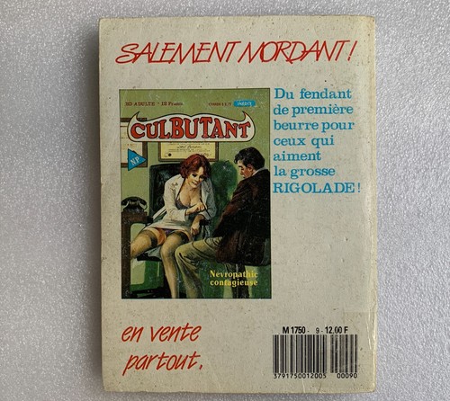 BD Adulte Petit Format HISTOIRES SANGLANTES n° 9 TRAFIC D'INFLUENCE type EF 1989 - Picture 2 of 6