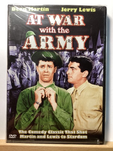 At War With the Army (DVD, 2001 - Fullscreen, B&W) Dean Martin - Jerry ...